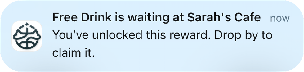 RewardLoop reward-ready reminder notification